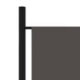thumbnail image 5 of vidaXL 3-Panel Freestanding Foldable Fabric Room Divider Anthracite 150x180 cm, 5 of 5