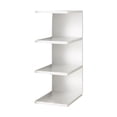 thumbnail image 1 of Lipstore Étagère de Bureau 3 Niveaux Multifonctionnelle Étagère de Rangement de Bureau pour Dortoir Bureau Blanc, 1 of 1