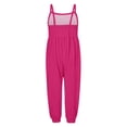 thumbnail image 4 of Girls Overall Sleeveless Rompers for Girls Loose Casual Rompers with Pockets Girls Clothes Size 4-5 Y, 4 of 4