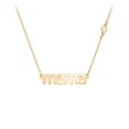 thumbnail image 1 of Mama' Necklace with Satellite Birthstone, 1 of 4