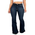 thumbnail image 1 of 50 % de Réduction! Jeans Évasés Skinny Taille Haute avec Poches pour Femmes, 1 of 2