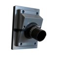 thumbnail image 2 of DOLITY Wall Penetration Cover AC Line Split Cover for Home Office Electrical Wiring gray, 2 of 9