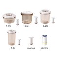 thumbnail image 2 of Vacuum Seal Containers Food Storage Box Plastic Silicone Anti-Drop And Wear-Resistan With Manual Pump Transparent Boxes, 2 of 13