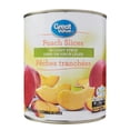 thumbnail image 1 of Great Value Peach Slices in Light Syrup, 1 of 2