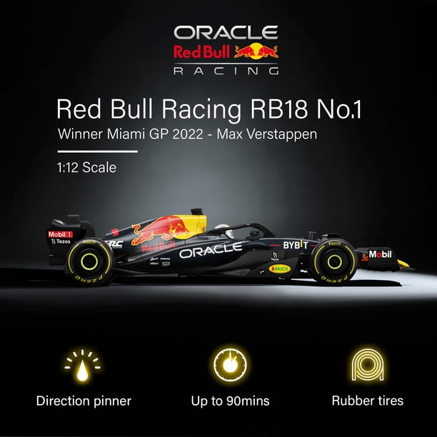 VOLTZ TOYS Licensed Red Bull RB18 F1 RC Car 1:12 Scale Remote