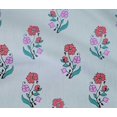 thumbnail image 4 of oneOone Tissu Flex Coton Feuilles & Floral Imprimé Bloc Tissu BTY 40 Pouces de Large, 4 of 4