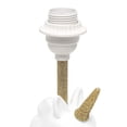 thumbnail image 2 of Lampe de table licorne étincelante or et blanc Simple Designs, 2 of 9