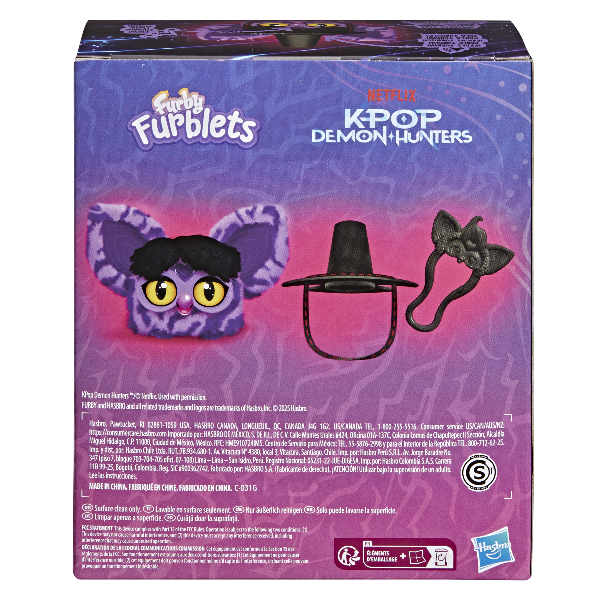 Furby Furblets KPop Demon Hunters Saja Boy Demon