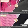 thumbnail image 4 of ORUYROP Pet Cat Dog Backpack Carrier Travel Hiking Mesh Front Dog Backpack Carrier for Cat Rabbit Small Animal Breathable Clear Lightweight Pet Backpack for Outdoor Walking, 4 of 7