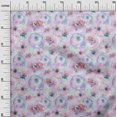 thumbnail image 2 of oneOone Silk Tabby Fabric Watercolor Floral_Printed Craft Fabric BTY 42 Inch Wide, 2 of 4