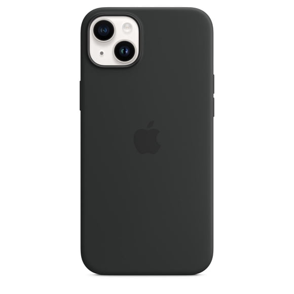 iPhone 14 Plus Silicone Case with MagSafe—Midnight