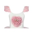 thumbnail image 4 of Robe Fille Mignonne Tutu Danse Cœur Rose Fête 6 Ans, 4 of 6