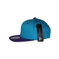 thumbnail image 1 of CTH Vintage Snapback Cap Hat 2 Tone (Turqoise Purple), 1 of 1