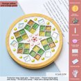 thumbnail image 1 of RKSTN Kitchen Utensils Set Kitchen Essentials Crafts Mosaicss Tile Set Wooden Cup Mats Mixed Color Mosaicss Set Crafts Pack 6ml Kitchen Decor, 1 of 5