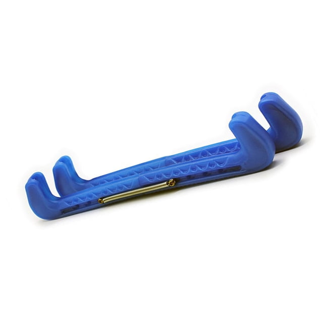stanreset 1 Paire de Housses Ajustables pour Patins de Hockey sur Glace et Artistiques, Anti-Rayures, Imperméables, en Plastique, Protection Portable pour Patins, Équipement de Sport, Bleu