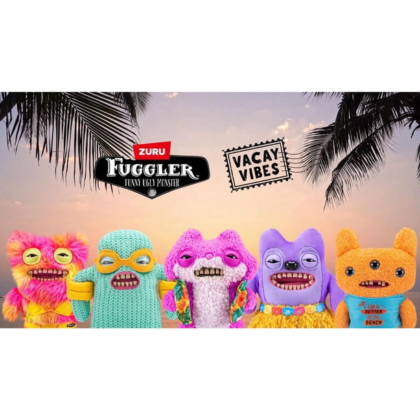 Fuggler Vacay Vibes 9 inch (Rabid Rabbit ), Funny Ugly Monster