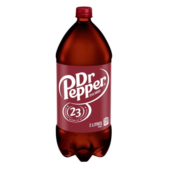 Dr Pepper Soda 2 L, Bottle