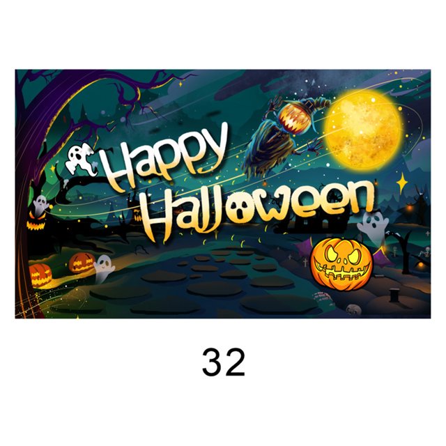 CEHVOM Halloween Decoration Banner Party Background Halloween Photo Booth Background