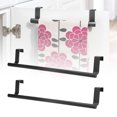 thumbnail image 1 of Fyydes Cabinet Door Towel Rack, Punch Free Towel Holder Hangable For Hotel For Home, 1 of 8