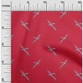 thumbnail image 1 of oneOone Cotton Silk Fabric Bird Block Decor Fabric Printed BTY 42 Inch Wide, 1 of 4