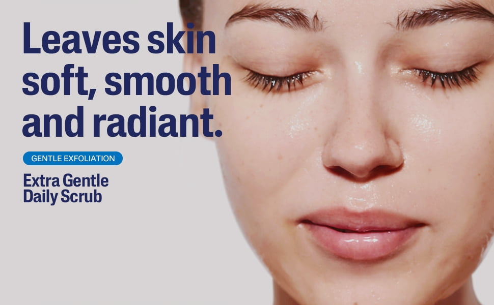 Cetaphil Exfoliant Quotidien Ultra-Doux avec des Particules Microfines de Bambou et Vitamine E / Exfolie en Douceur / pour Peau Sensible