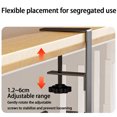 thumbnail image 2 of fastboy Under Desk Cable Management Tray Cable Organizer For Office And Home Sturdy Under Desk Wire C, 2 of 6