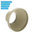 thumbnail image 4 of Unique Bargains 8' to 4' Duct Reducer Connector Ventilation Tube Increaser Adapter Beige 2 Pack, 4 of 5