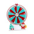 thumbnail image 3 of Tnarru Plateau Tournant de Prix, Roue de Roulette à Tirage, Jeu Interactif Modifiable, Roue de Fortune, Plateau Tournant de Prix pour Noël et Famille, 3 of 8