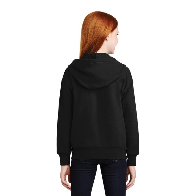 Hanes Girls Comfortblend EcoSmart Full-Zip Hooded Sweatshirt