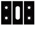 thumbnail image 1 of Stove Top Protector Liners for Gas And Electric Ranges, Glass Fiber Construction with High-Temperature Resistance, Easy Maintenance with Dishwasher Safe Design, Cut-To-Size , 1 Set of Fireproof Mats, 1 of 6