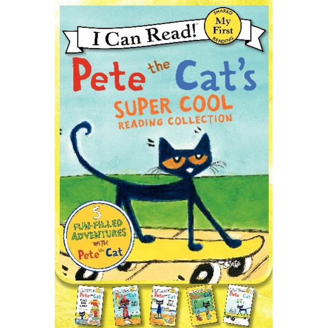 Pete the Cat's Super Cool Reading Collection (I Can Read! My First, Five-Book Set)