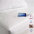 thumbnail image 1 of Waterproof Mattress Protector, Terry Cotton, Fitted Elastic sides to grip under mattress, 1 of 3