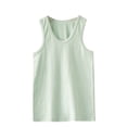 thumbnail image 1 of Birdeem Chemises pour Enfants Sans Manches T-Shirt Graphique Uni Col Rond Crop Top pour Filles et Garçons Débardeur Tee, 1 of 12