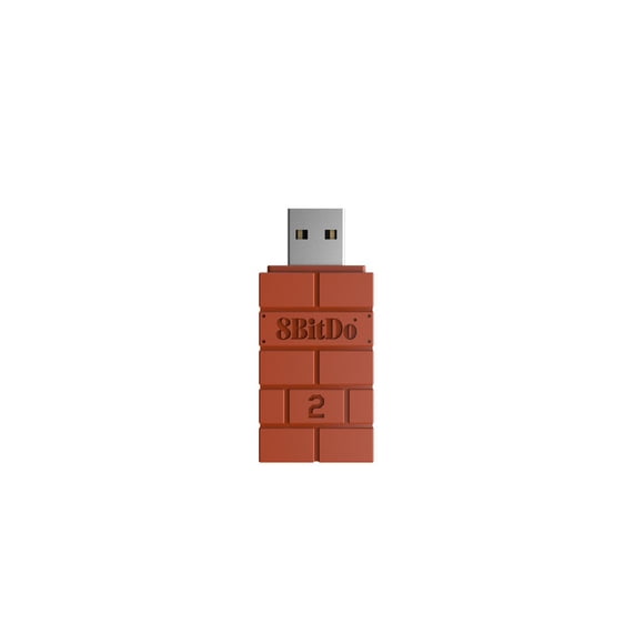 8BitDo USB Wireless Adapter 2 - Brown