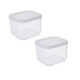 thumbnail image 1 of Oleegame 2PC Kids Snack Boxes For School Kitchen Refrigerator Organizer Refrigerator Airtight Storage Box With Lid Food Container, 1 of 9