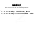 thumbnail image 2 of TOR Front Lower & Upper Suspension Ball Joints Kit for Car Jeep Grand Cherokee Commander - Left Right Side (Driver Passenger) KTR-101825, 2 of 2