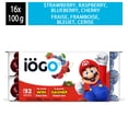 thumbnail image 1 of iÖGO Strawberry/Raspberry/Blueberry/Cherry Fat Free Yogurt Cups 0%, 1 of 8