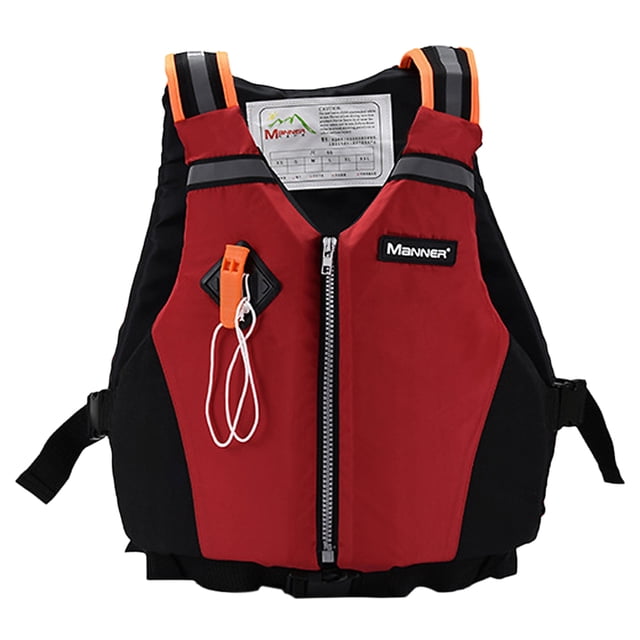 Graflsoa Adult High-Buoyancy Dragon Boat Paddle Vest - Red, Comfortable & Adjustable for Water Sports