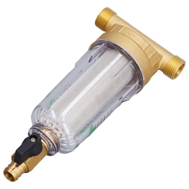 Water Prefilter,Water System Prefilter G1/2 Pre Filtration System Sediment Water Filtration Rugged and Tough
