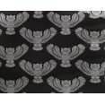 thumbnail image 4 of oneOone Georgette Viscose Fabric Owl Block Print Sewing Fabric BTY 42 Inch Wide, 4 of 4