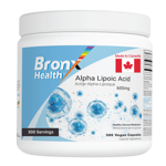 BRONX Alpha Lipoic Acid 600mg Max Strength 300 Vegan Capsules