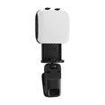thumbnail image 1 of Mistaha Lampe à Pince de Diffusion en Direct de Bureau Portable Rechargeable par USB avec Effet RVB 1000 mAh et Port pour Souliers Froids - Noir, 1 of 6