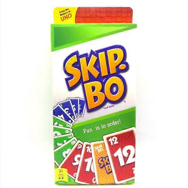 Skip-Bo Card Game - Classic Family Fun for Kids, Adults & Party Games