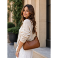 thumbnail image 2 of Stockton PU Shoulder Bag Set - Women’s Elegant Tote with Cardholder & Matching Purse - Espresso, 2 of 12