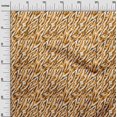 thumbnail image 2 of oneOone Cotton Flex Orange Fabric Animal Skin Sewing Craft Projects Fabric Prints By Yard 40 Inch Wide-6BV, 2 of 4