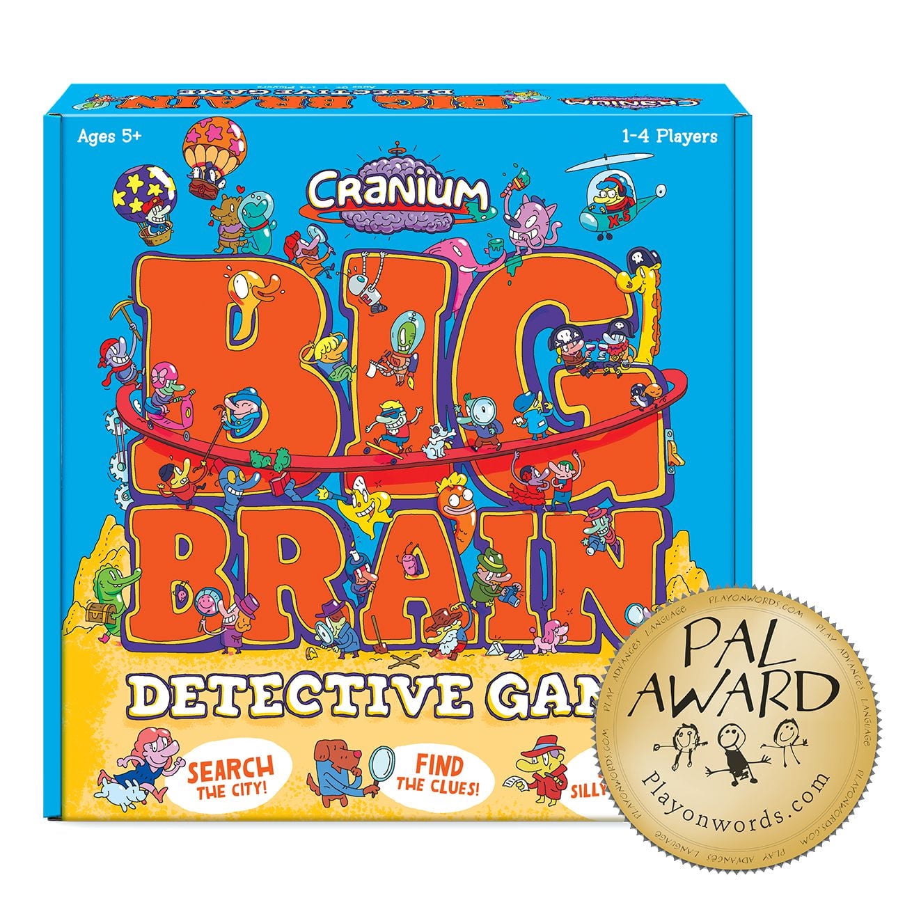 Funko Games CRANIUM BIG BRAIN DETECTIVE GAME