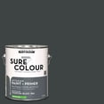 thumbnail image 1 of Rust-Oleum Sure Colour™ Paint + Primer, Interior Semi-Gloss, Charcoal Black 3.78 L, 1 of 3