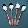 thumbnail image 5 of Celia Design Copper Antique Tea/Desert Spoon 4 Pcs. Set, 5 of 5