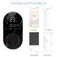 thumbnail image 4 of WiFi Digital Thermostat 16A Socket Plug Tuya App Voice Control Socket Temperature Controller 5+1+1 Six-Time Heating and Cooling Modes with Touch Buttons and LED Screen for Fans, Heaters, and Radiators, 4 of 8