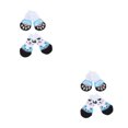 thumbnail image 4 of Xingzhi 4piece Anti-Slide Dog Socks - Cotton Thread Prevent Scratching And Slipping Dog Slipper Socks blue and white S 2Set, 4 of 6